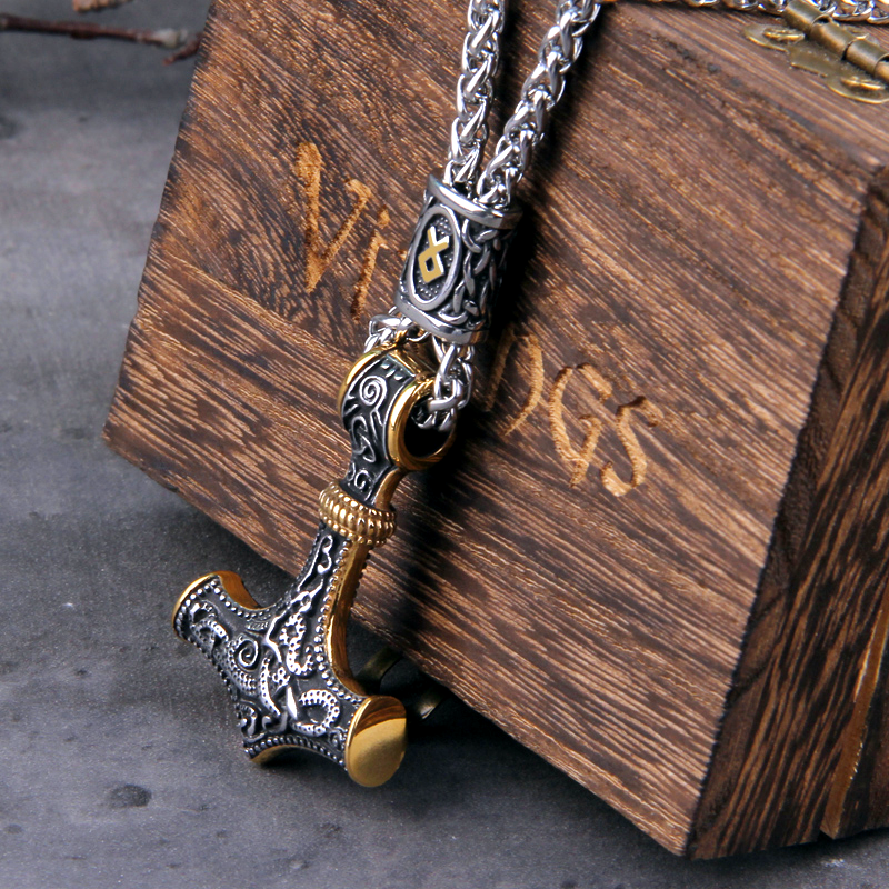 Elephant Hammer Necklace 14k Gold – VARGAS GOTEO JEWELRY